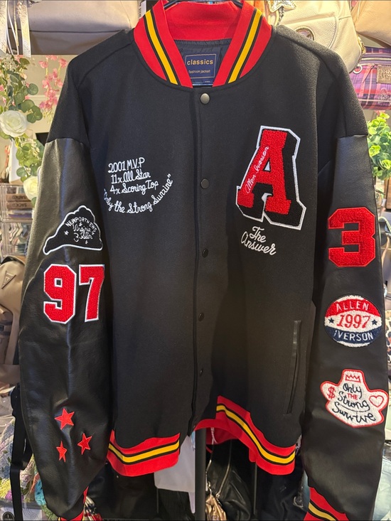 Other - This item is an Allen Iverson "The Answer" tribute varsity letterman jacket.